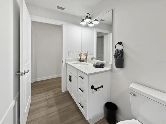 Guest Bathroom - photos of similar model, finishes may differ