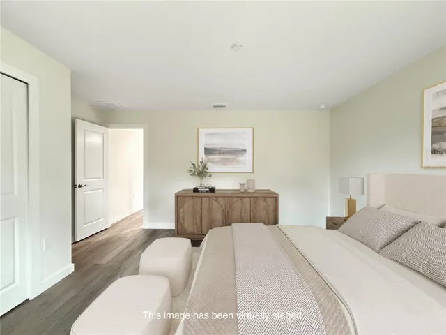 Bedroom 2 - photos of similar model, finishes may differ. Virtual staging