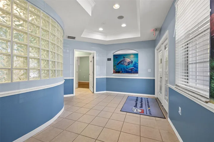 Reception area