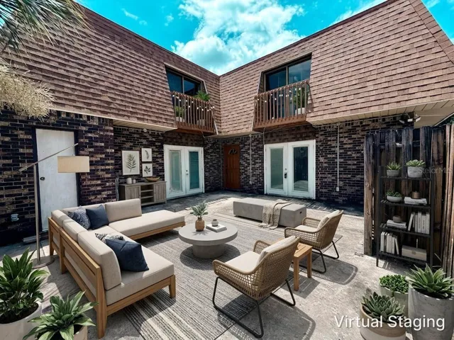 Court Yard - Virtual Staging