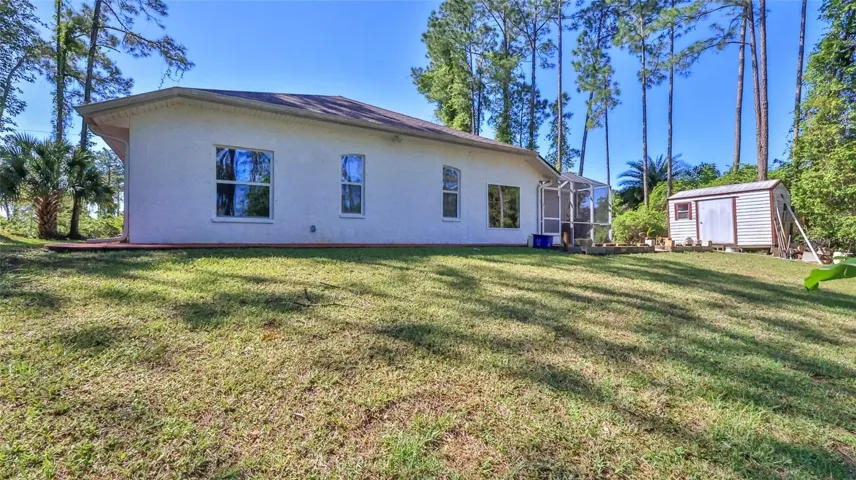 back of property