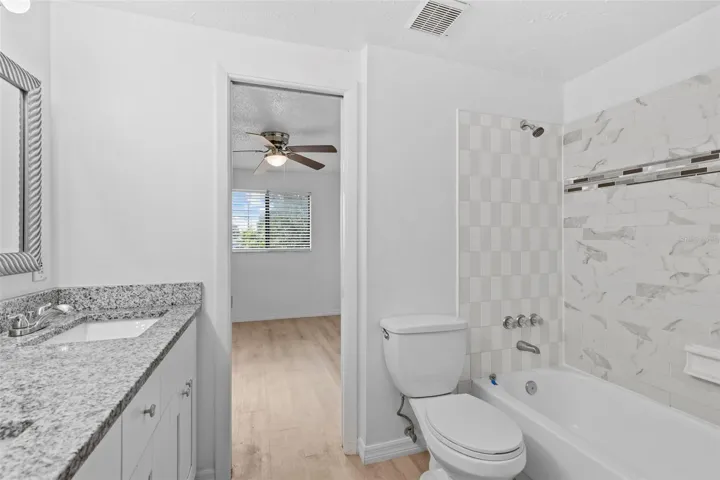 Upstairs jack and Jill Bathroom