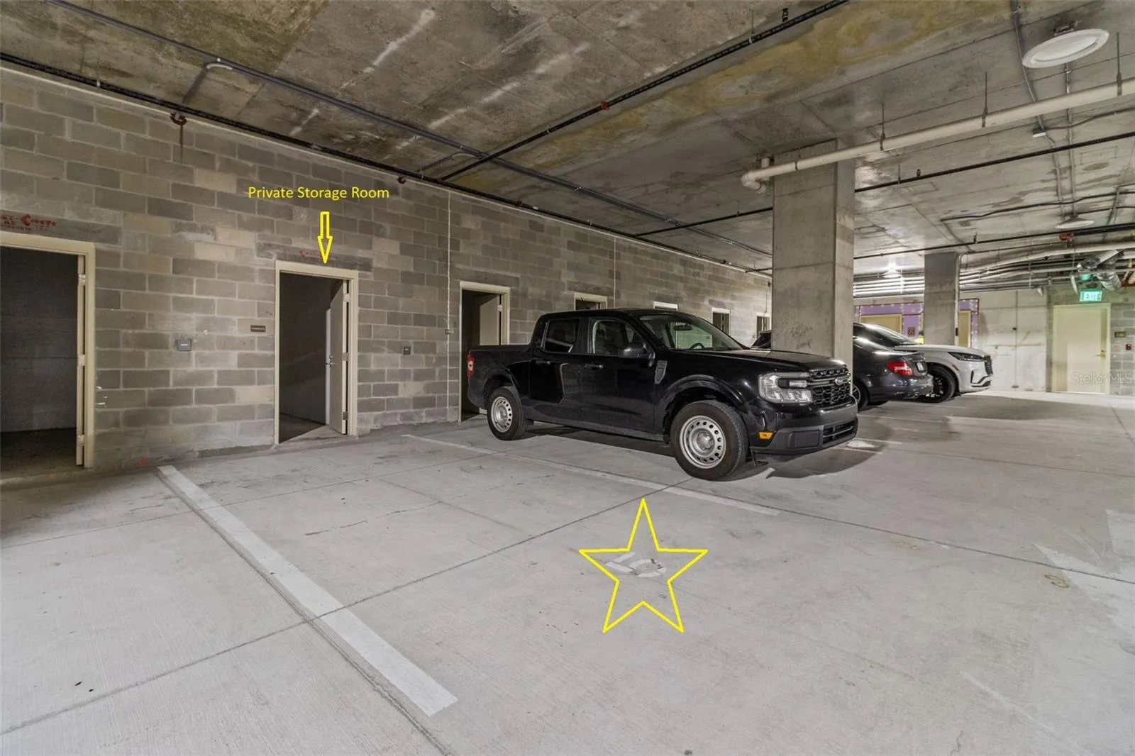 Parking Spot #5 &amp; Private Storage