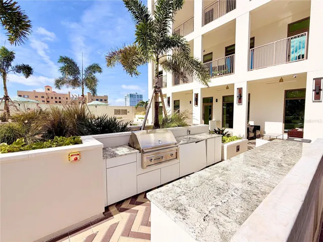 Outdoor Grill & Al Fresco Dining Area