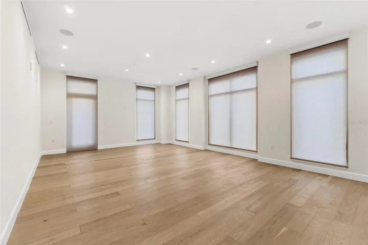 Living Room Lutron Blinds