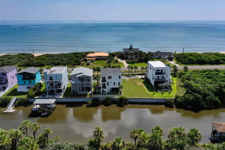 Enjoy the ultimate coastal lifestyle with a backyard waterway ideal for a private dock and quick boat access to the Matanzas River and ocean.