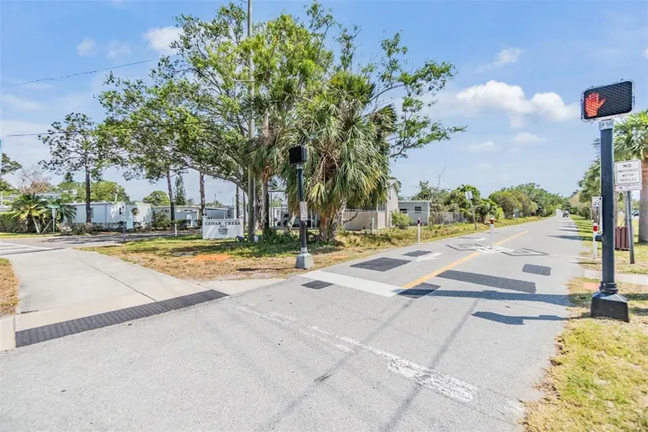 Pinellas Trail at the entrance