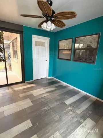 entrance staged
