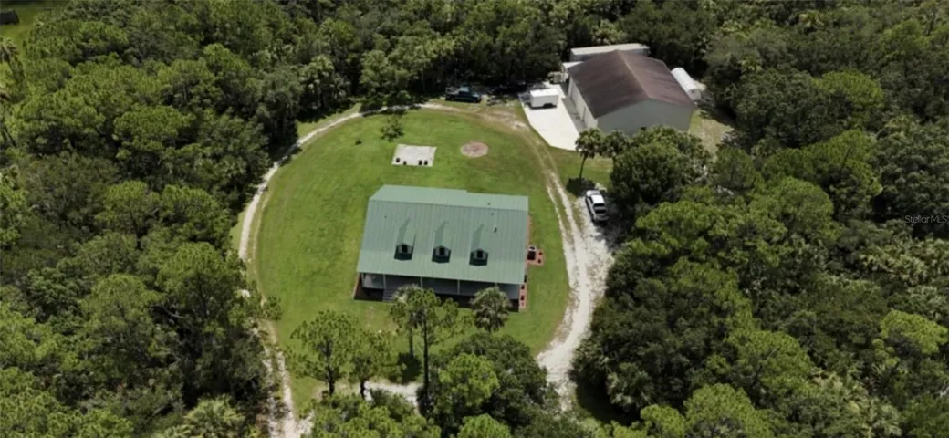 overhead view