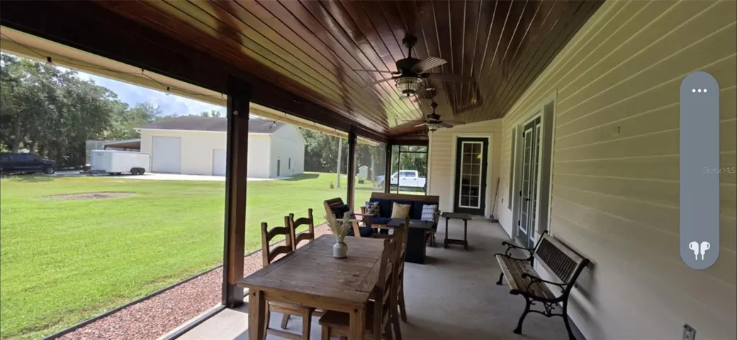 Screened Back porch