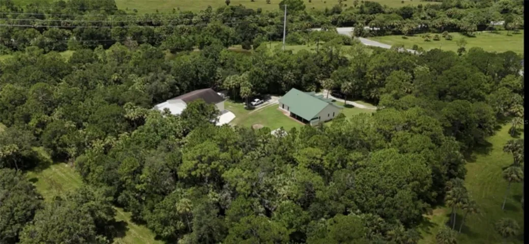 View from the back of the property