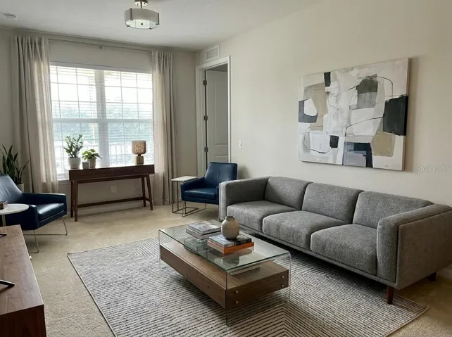Living Room Staged