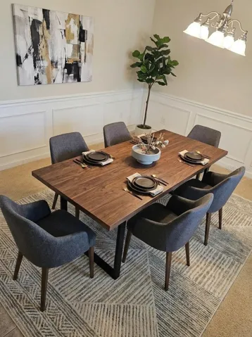 Dining Room Staged