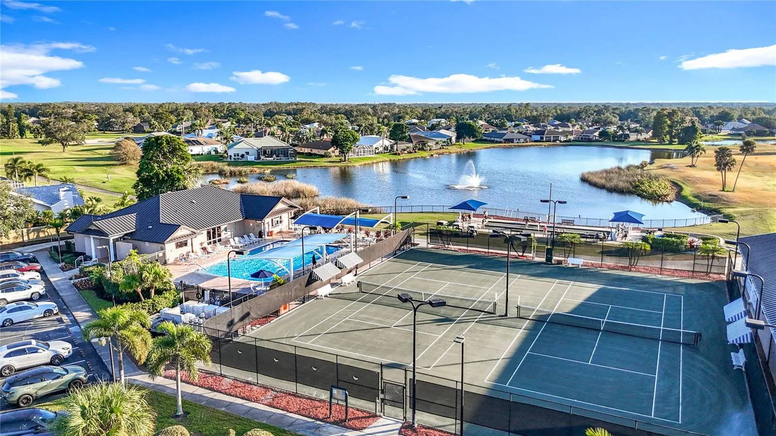 Har-Tru surface Tennis courts