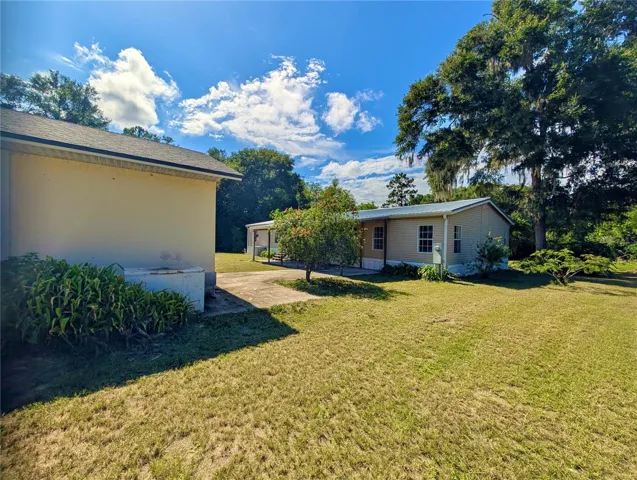 Exterior of home and concrete building