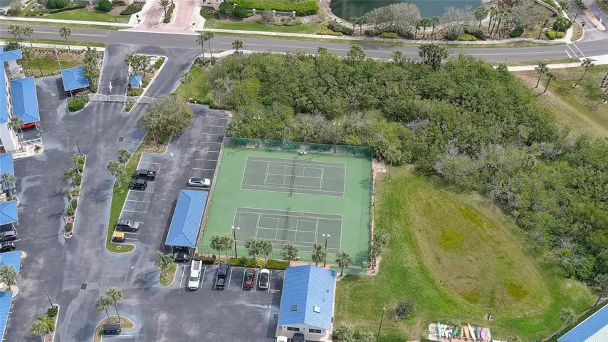Tennis courts &amp; pickleball courts.