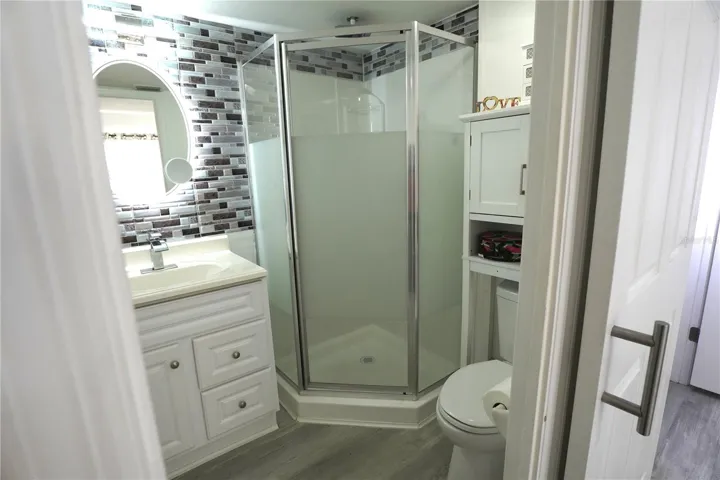 Primary Bathroom with walk-in shower