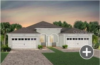 Exterior Design. Artistic rendering for this new construction home. Pictures are for illustrative purposes only. Elevations, colors and options may vary.
