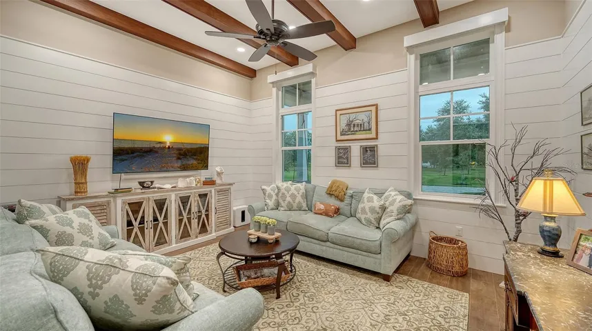 DID YOU KNOW?  tHE Windows & Doors have  Energy-Efficient Windows: CWS White/White Vinyl 810 series single-hung windows withimpact-resistant, Low-E insulated glass and colonial contoured external grids on upper sashes andtransoms for a classic look.