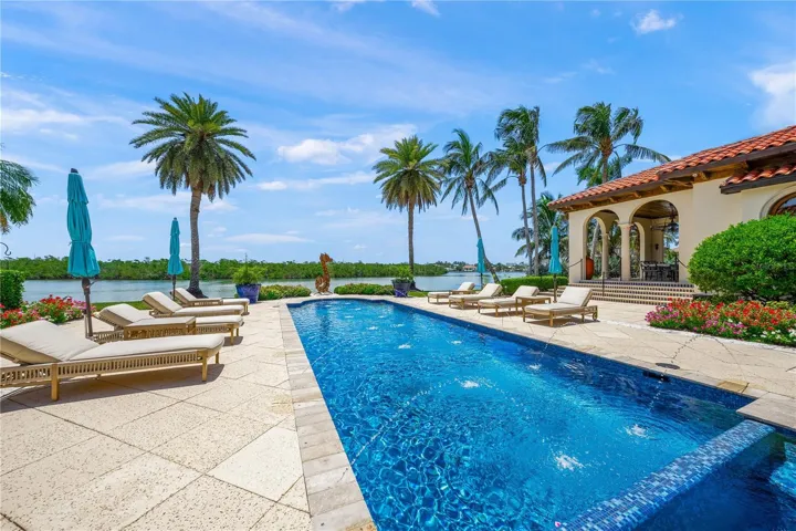 POOL OVERLOOKING THE WATERWAY