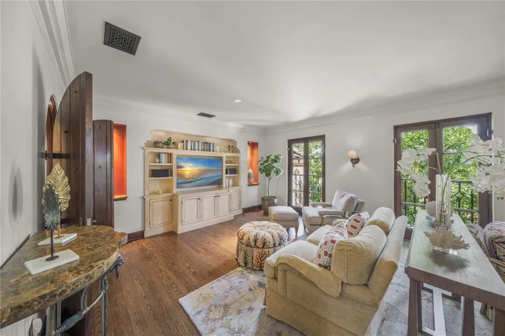 MEDIA AND SITTING ROOM UPSTAIRS