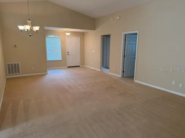 Main Living Room Facing To The Front Door