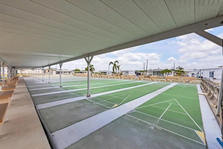 Shuffleboard Court