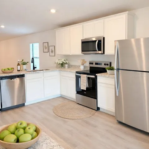 Kitchen- Virtually staged