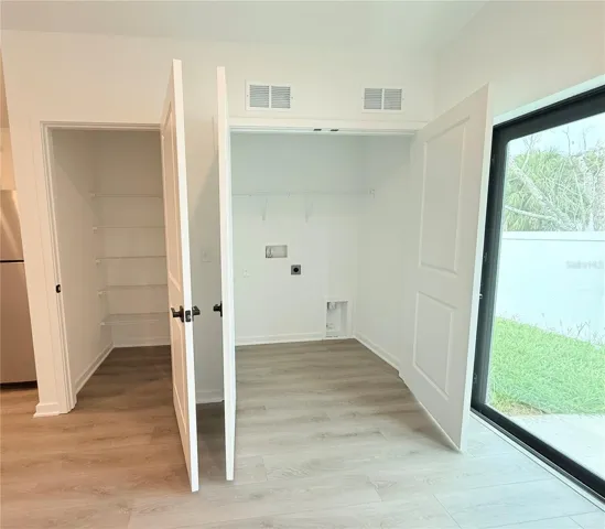Pantry and Laundry closet