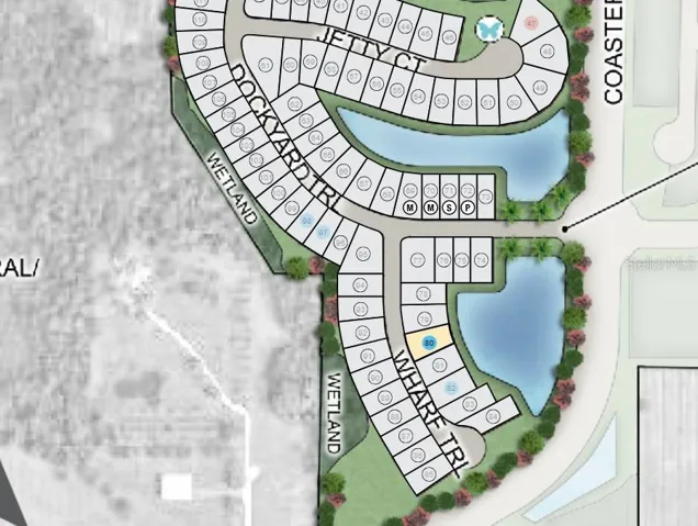 Palms at Coasterra ~ Site Map
