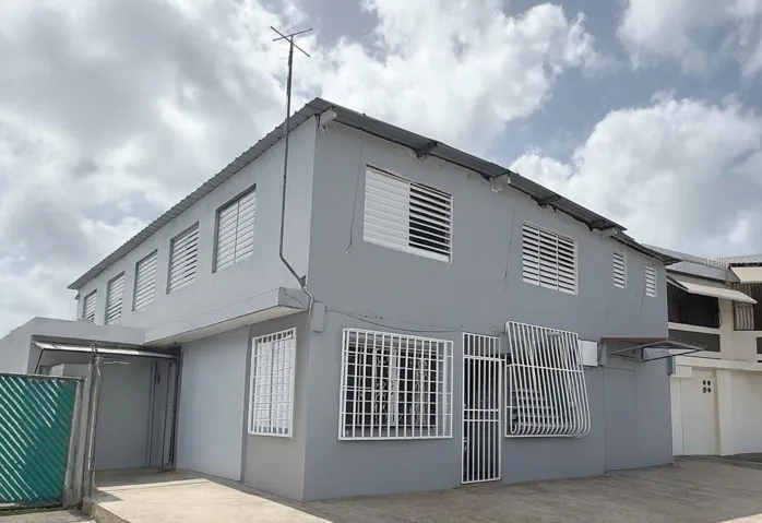 side of building virtually enhanced