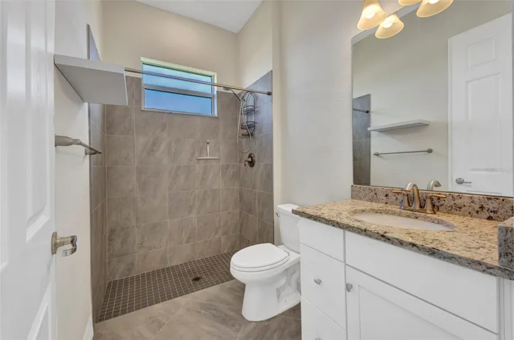 No stepping into or out of the shower!