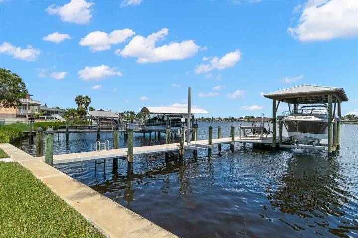 Jet ski lift and 20,000 lb boat lift