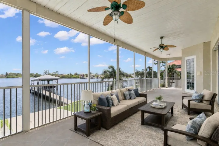 Virtually Staged 2nd floor lanai