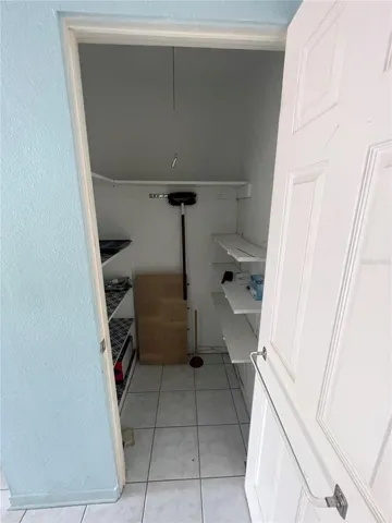 Hall closet