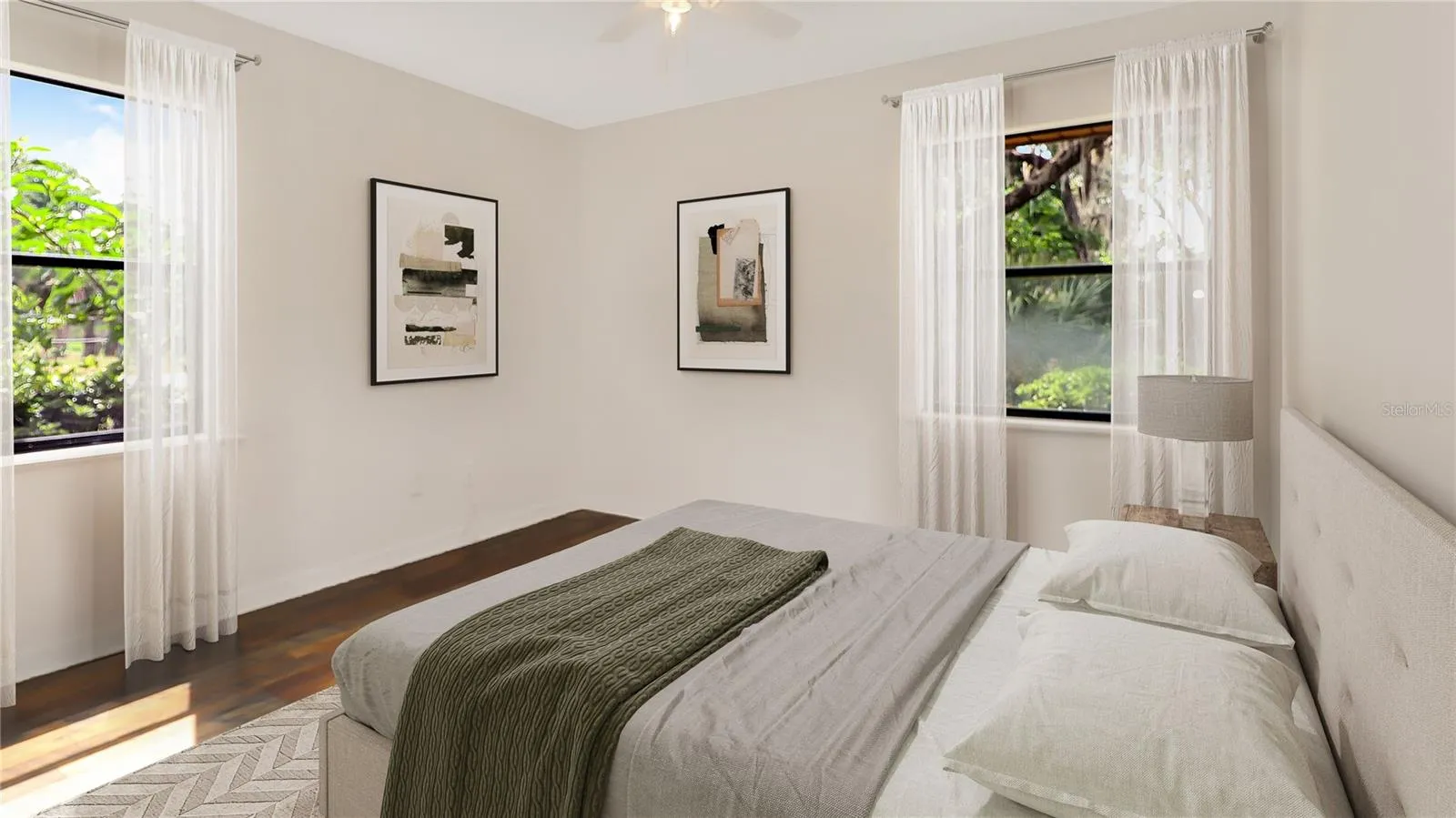 virtual staging of primary bdrm...