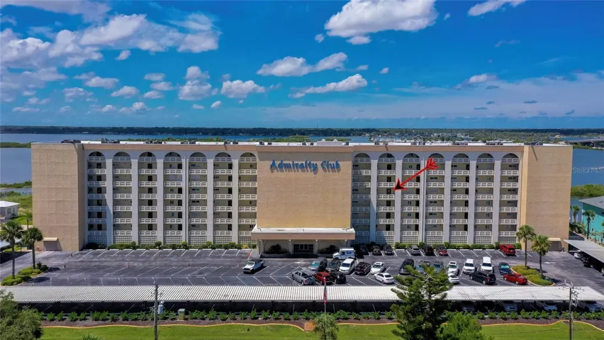 Admiralty Club offers secure entry, elevator access, and waterfront living in the heart of Port Orange.