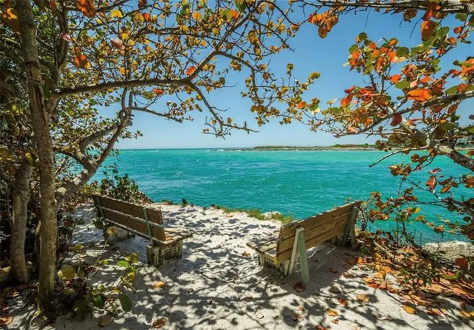 Private Benches to enjoy the view