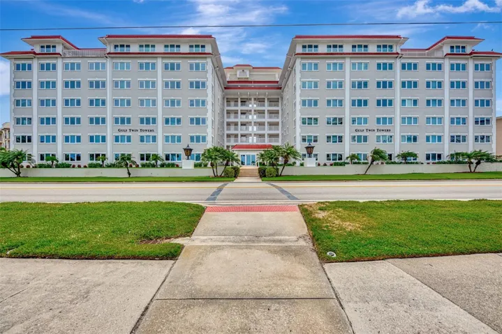 Front of Condominium Building