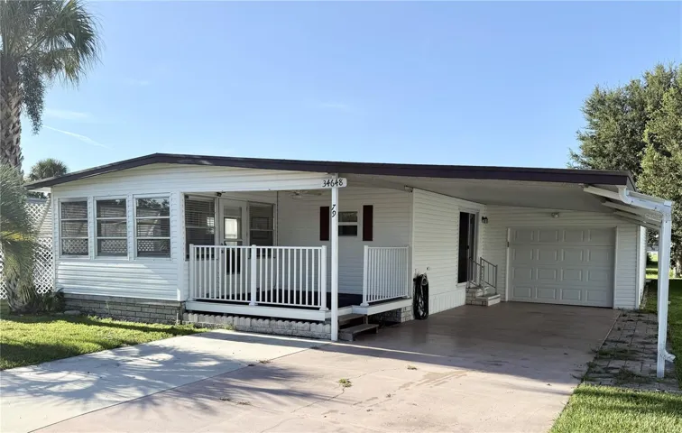 Front View of the Home