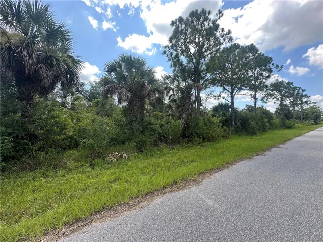 Street view of the lots