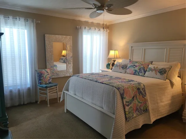 Primary with garden bath and walk in shower