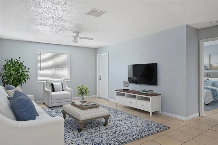 Staged Living Area