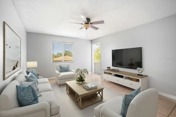 Staged Living Area
