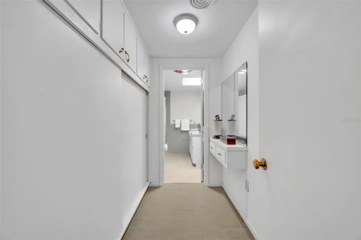 Closet and dressing area