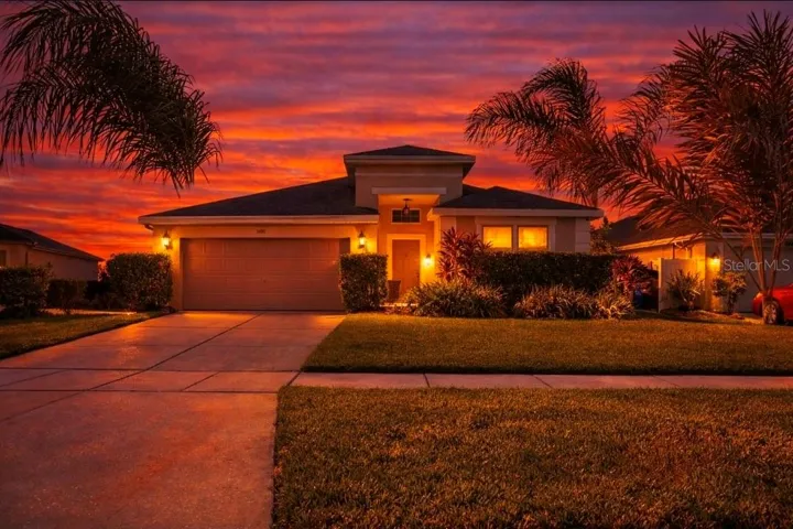 front of the home