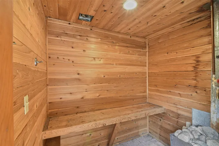 Wood burning Sauna next to Garage #1