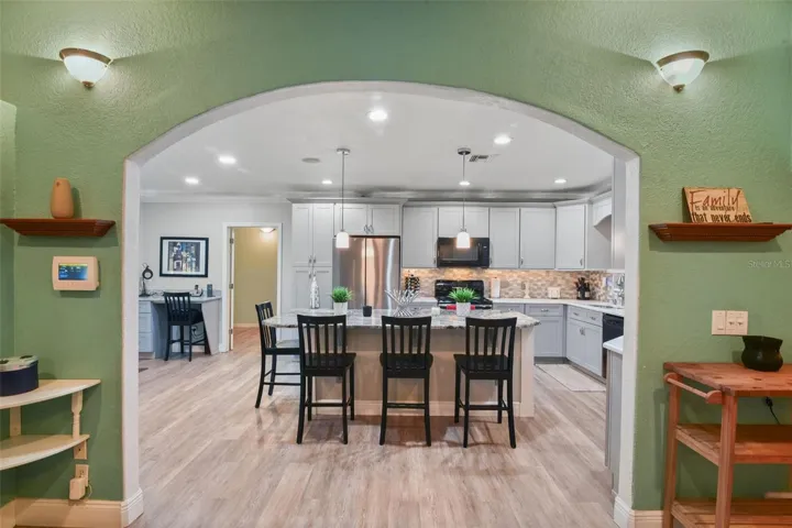 Open floor plan