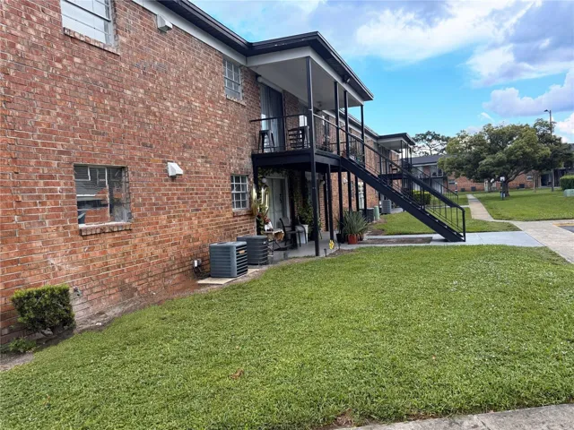 Back of Building and Balcony