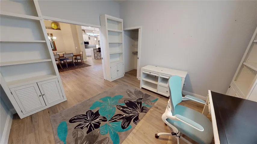 Guest Bedroom #2 utilized as Office
